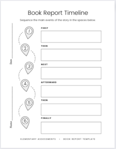 11 Free Book Report Templates For Students