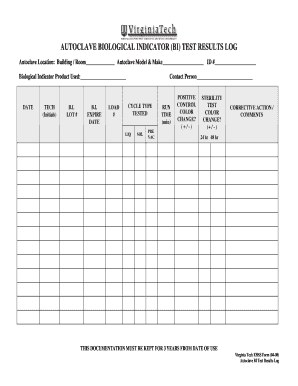 3m Attest Log Sheet Printable Complete With Ease AirSlate SignNow