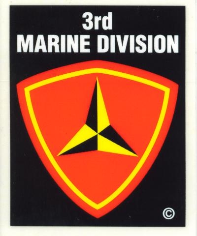 3rd Marine Division Decal North Bay Listings