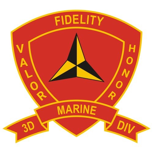 3rd Marine Division Logo SVG File Available For Instant Download Online
