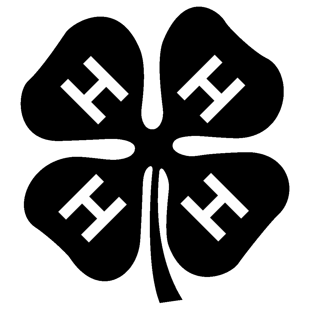 4 H Logo Black And White Brands Logos