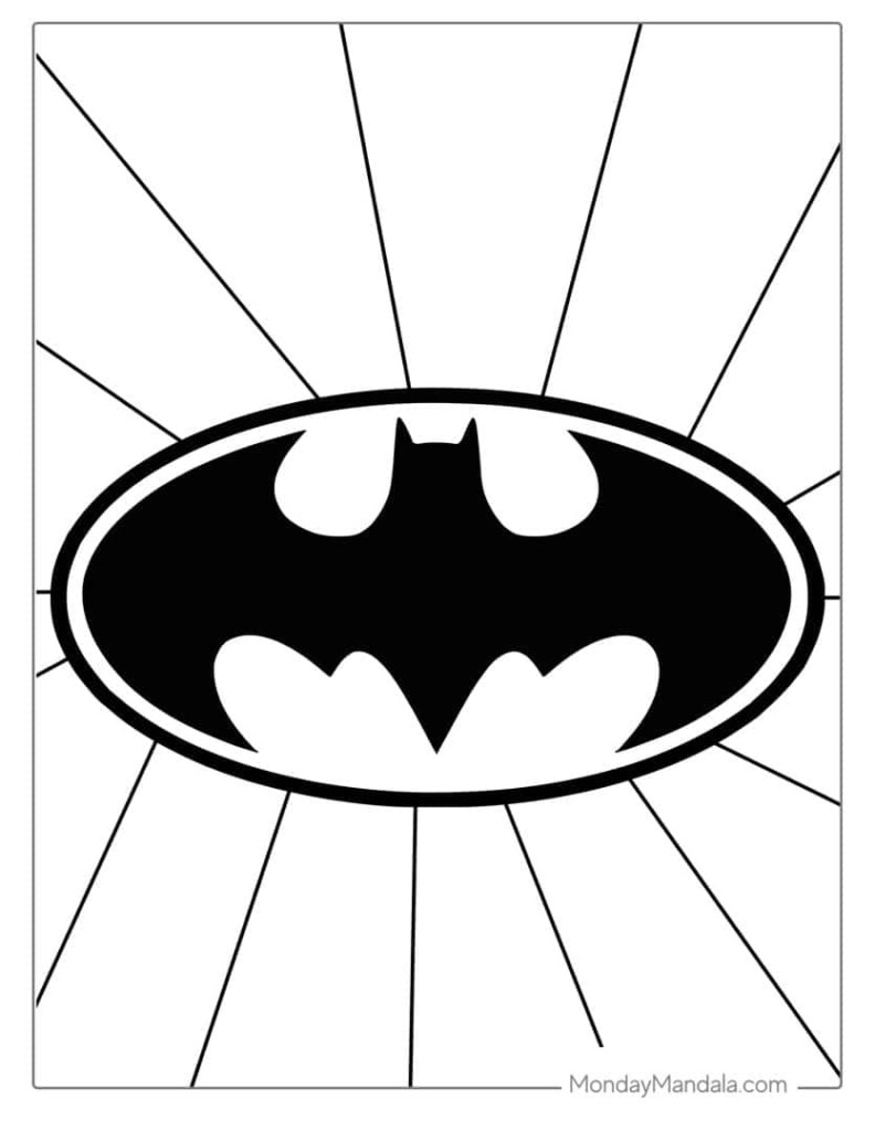 40 Batman Coloring Pages Free PDF Printables 