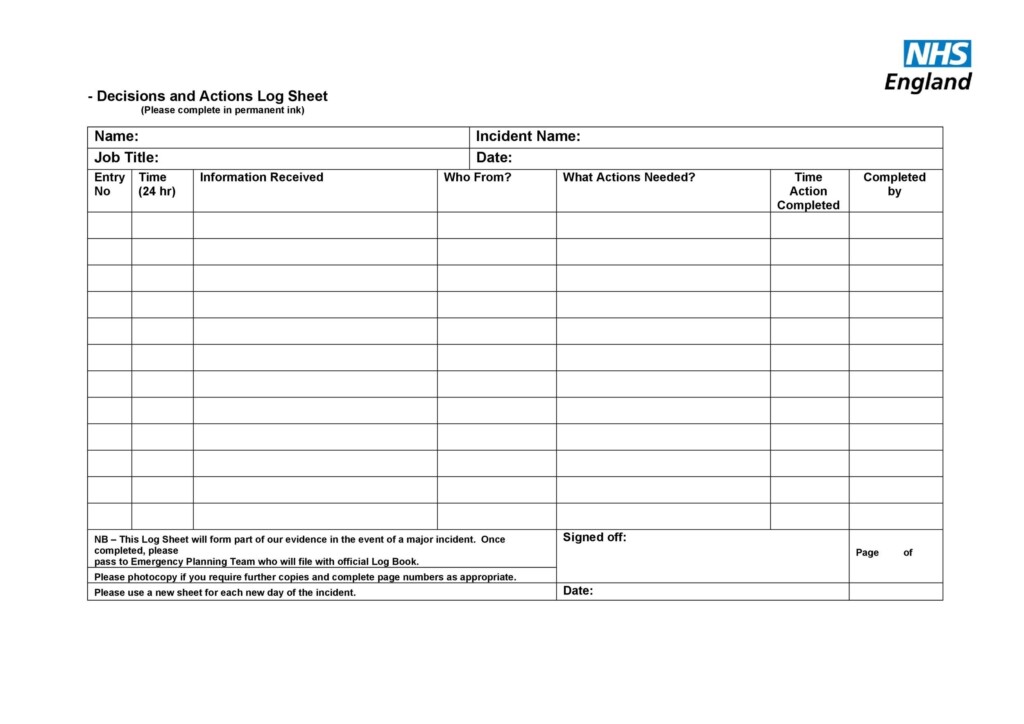 50 Printable Log Sheet Templates Direct Download TemplateLab