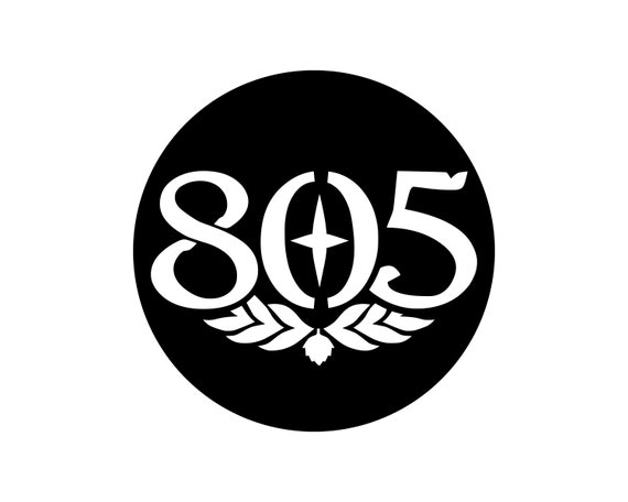 805 Beer Metal Sign Etsy