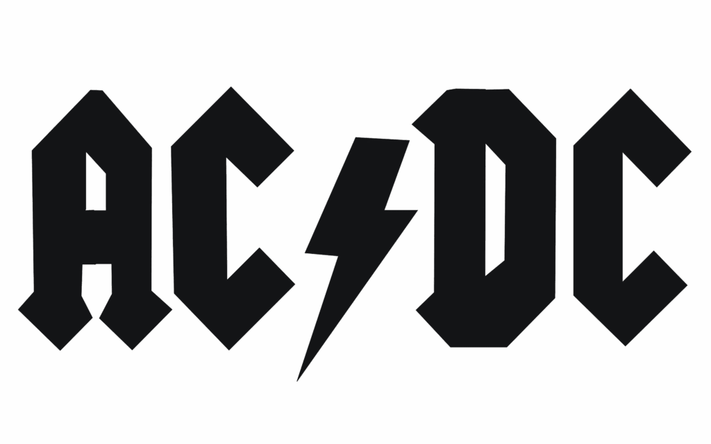 AC DC Logo And Symbol Meaning History PNG Brand