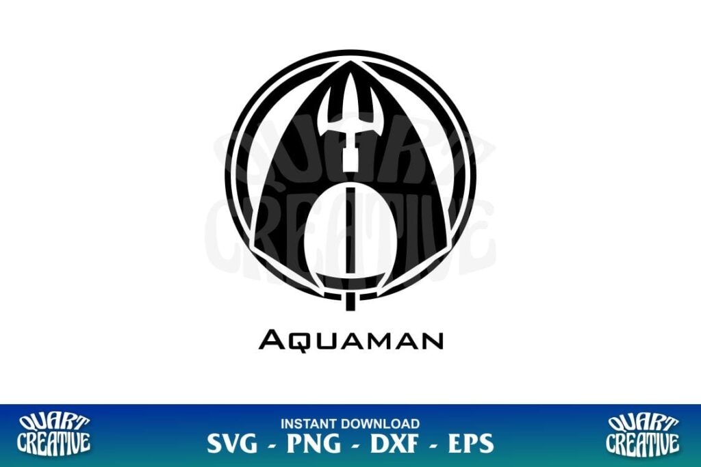 Aquaman Logo SVG Gravectory