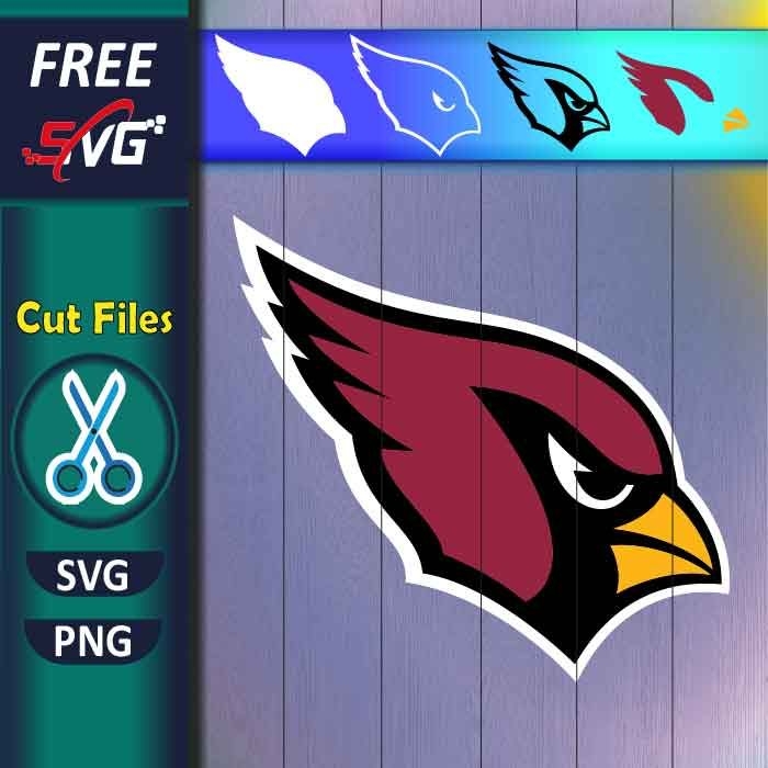 Arizona Cardinals Logo SVG Free Free SVG Files Cut Files For Cricut 