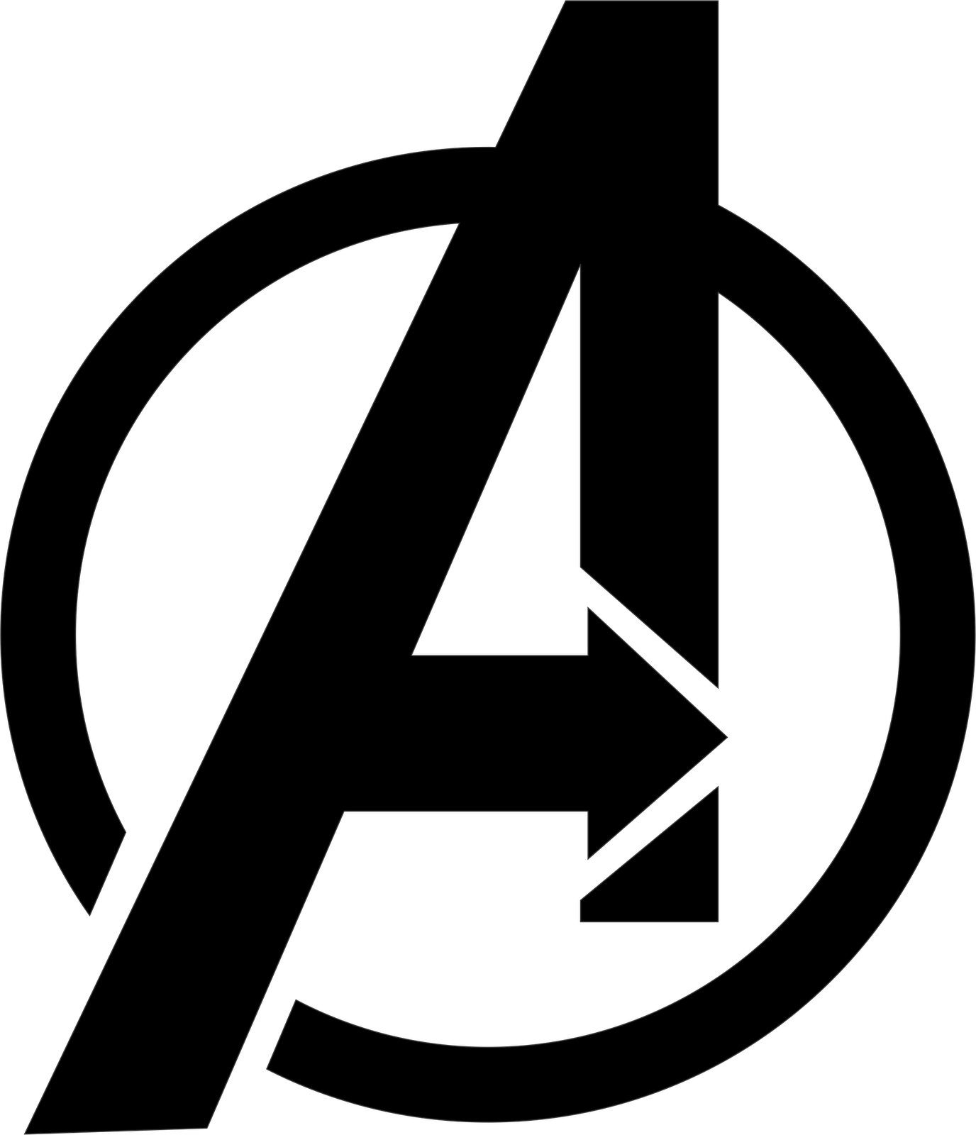 Avengers Logo PNG Transparent Avengers Logo PNG Images PlusPNG