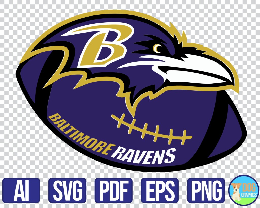 Baltimore Ravens SVG NFL Football Sports Logo For Cricut Etsy