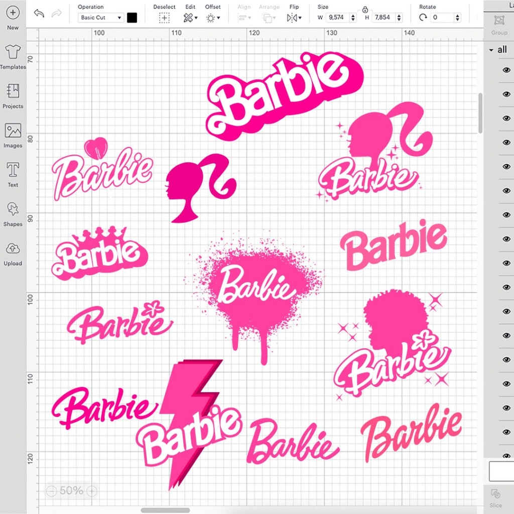Barbie Printable Logo