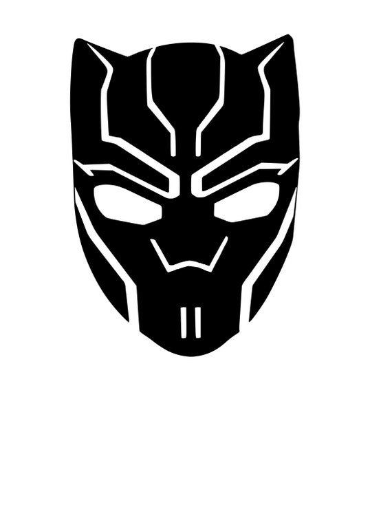 Black Panther Logo Black Panther Logo Design Stock Vector 