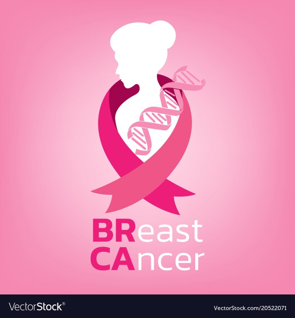 Breast Cancer Awareness Logo Icon Design Vector Image