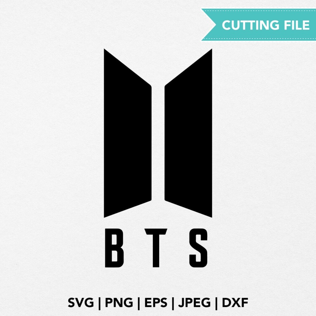 BTS Logo BTS Instant Download BTS Svg Kpop Etsy