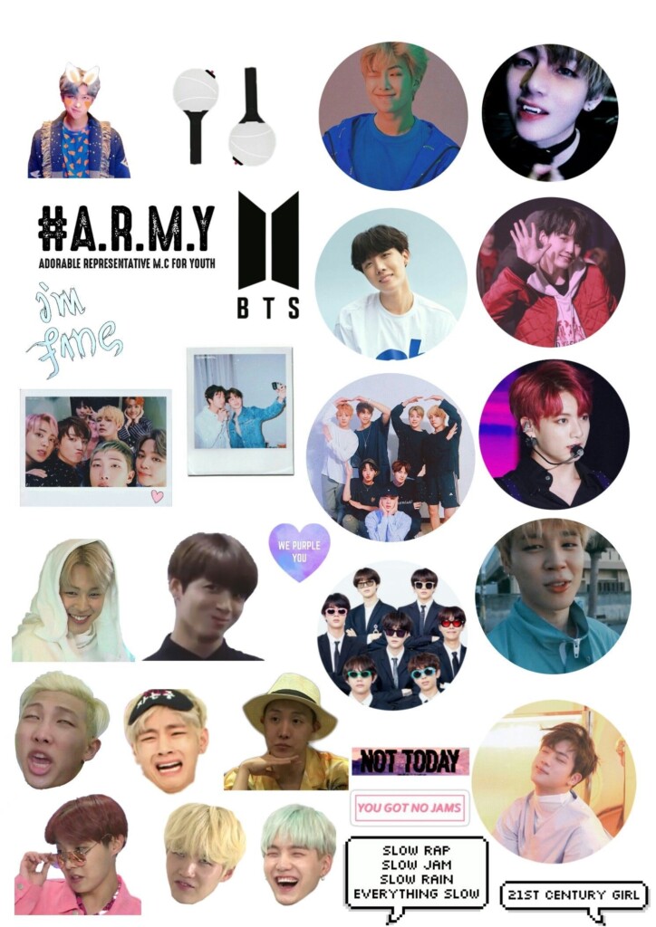 Bts Printable Stickers