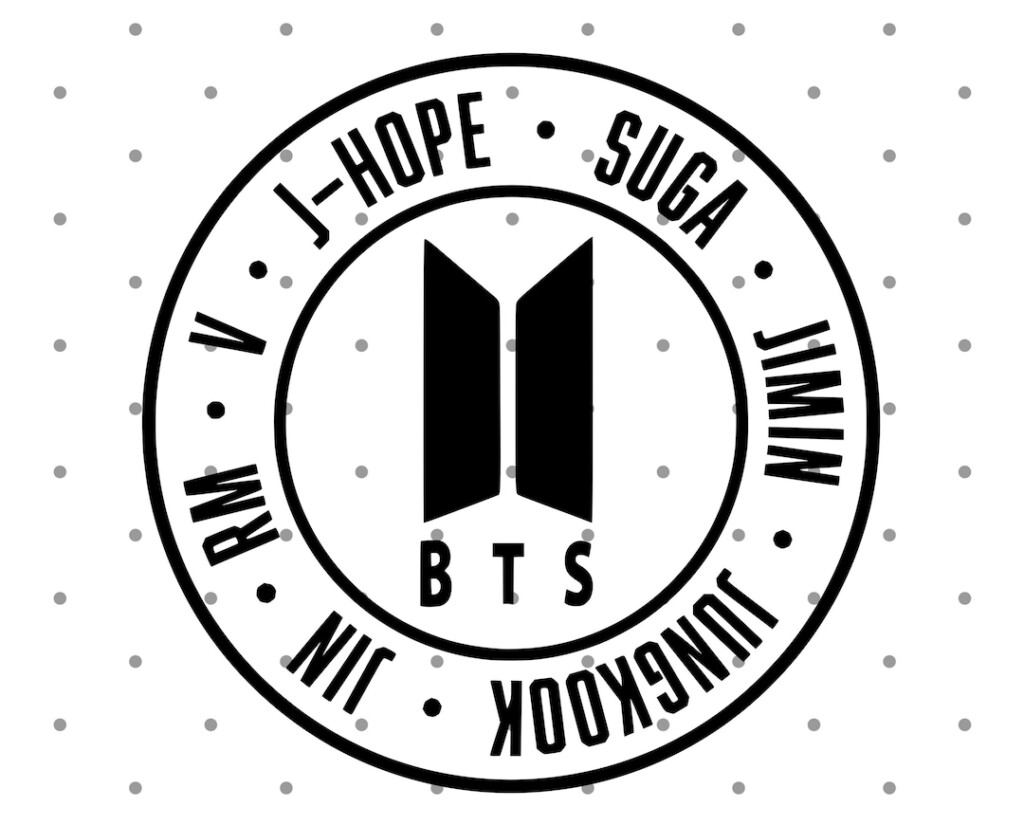 BTS Svg BTS Logo Svg Bangtan Boys Kpop Svg BTS Army Svg Instant 
