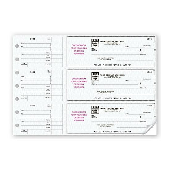 Business Checks With Logo Business Checkbooks Printed 