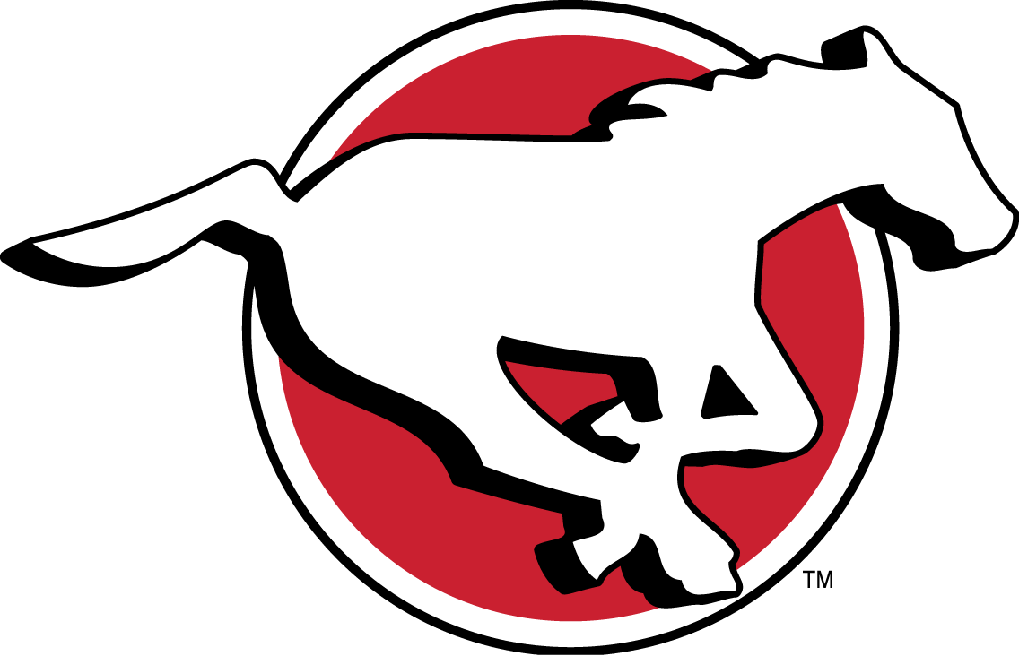 Calgary Stampeders Primary Logo Canadian Football League CFL