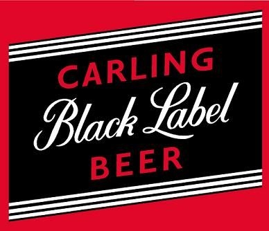 Carling Black Label Beer Label