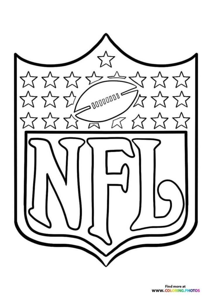 Chicago Bears NFL Logo Coloring Pages For Kids