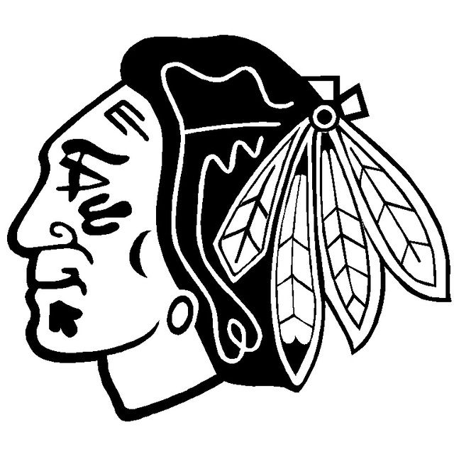 Chicago Blackhawks Coloring Pages Adolf Zivbersinar