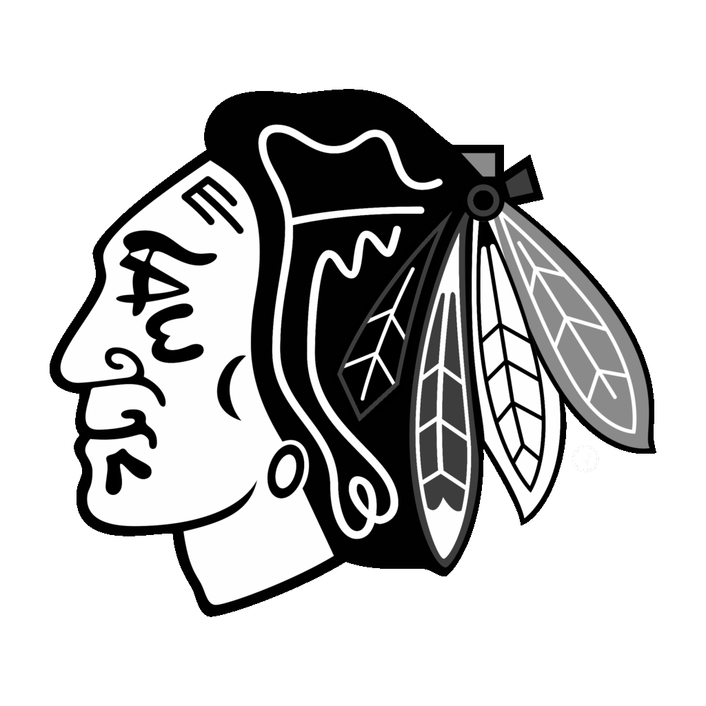 Chicago Blackhawks Logo Black And White Chicago Blackhawks Logo 