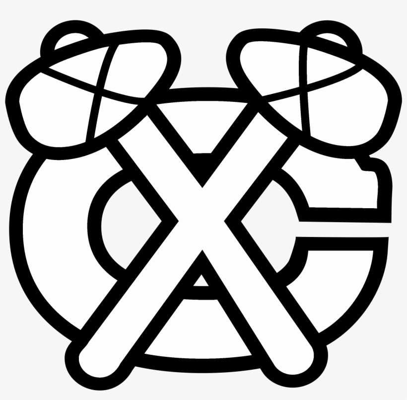 Chicago Blackhawks Logo Stencil