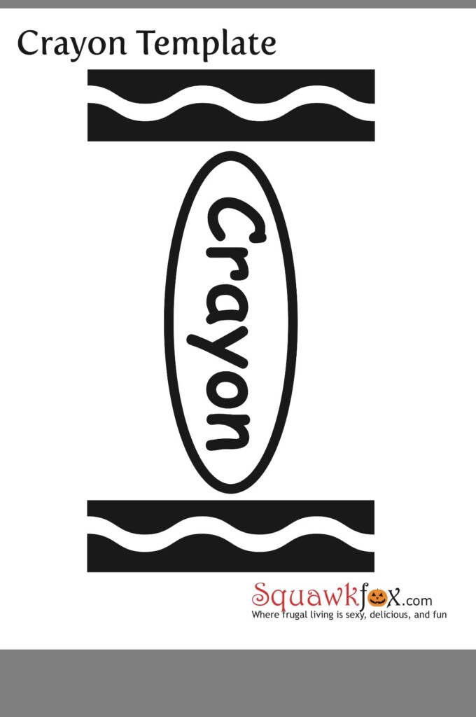 Crayola Crayon Logo Printable Printable Template Calendar