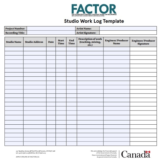 Daily Work Log Templates 10 Free Printable Word Excel PDF Formats 