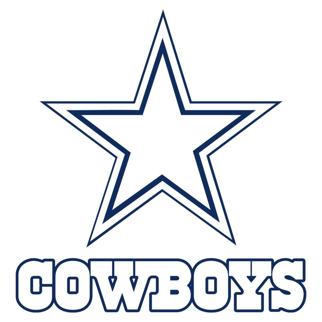 Dallas Cowboys Printable Logo Printable Calendar