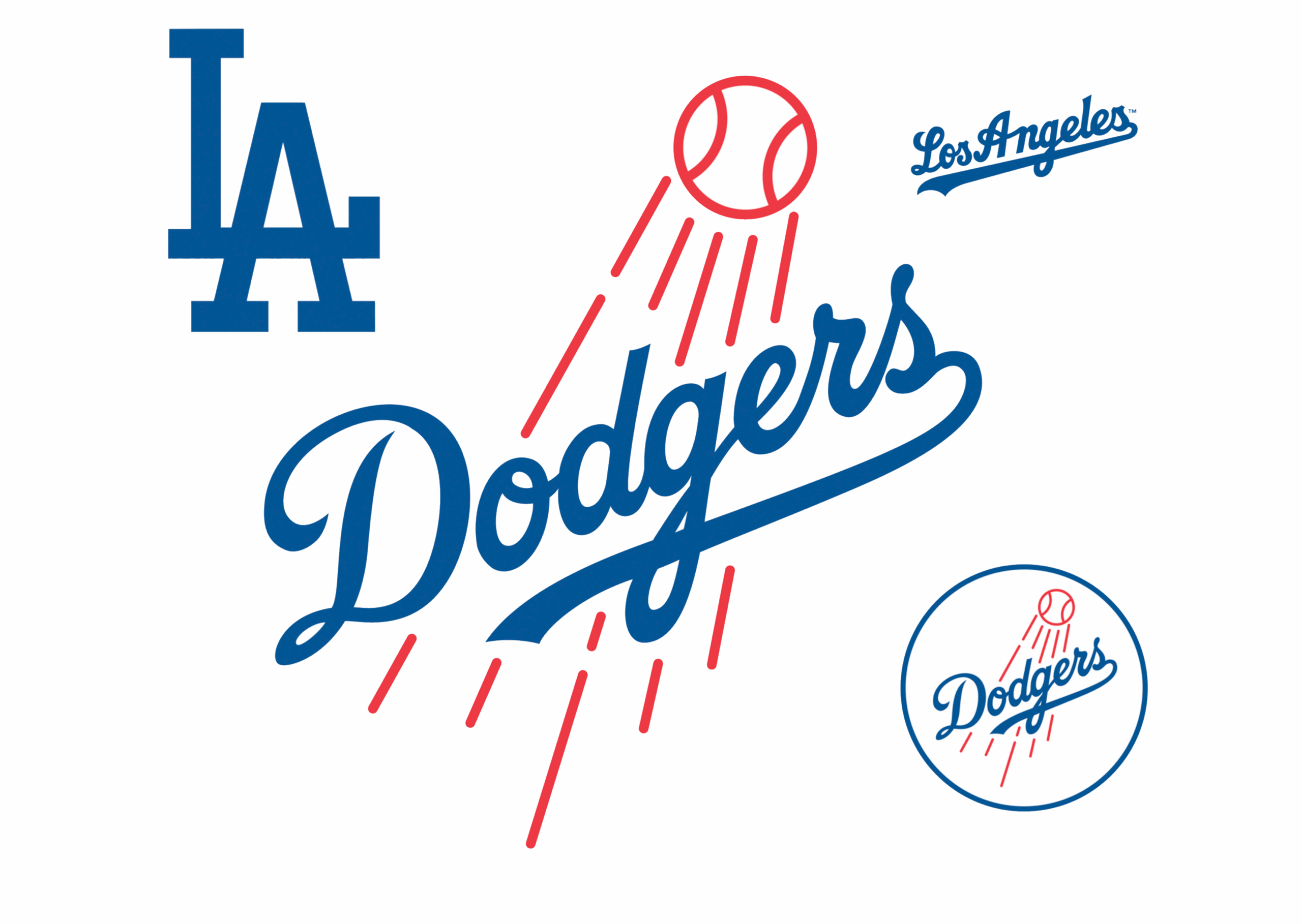 Dodgers Printable Logo