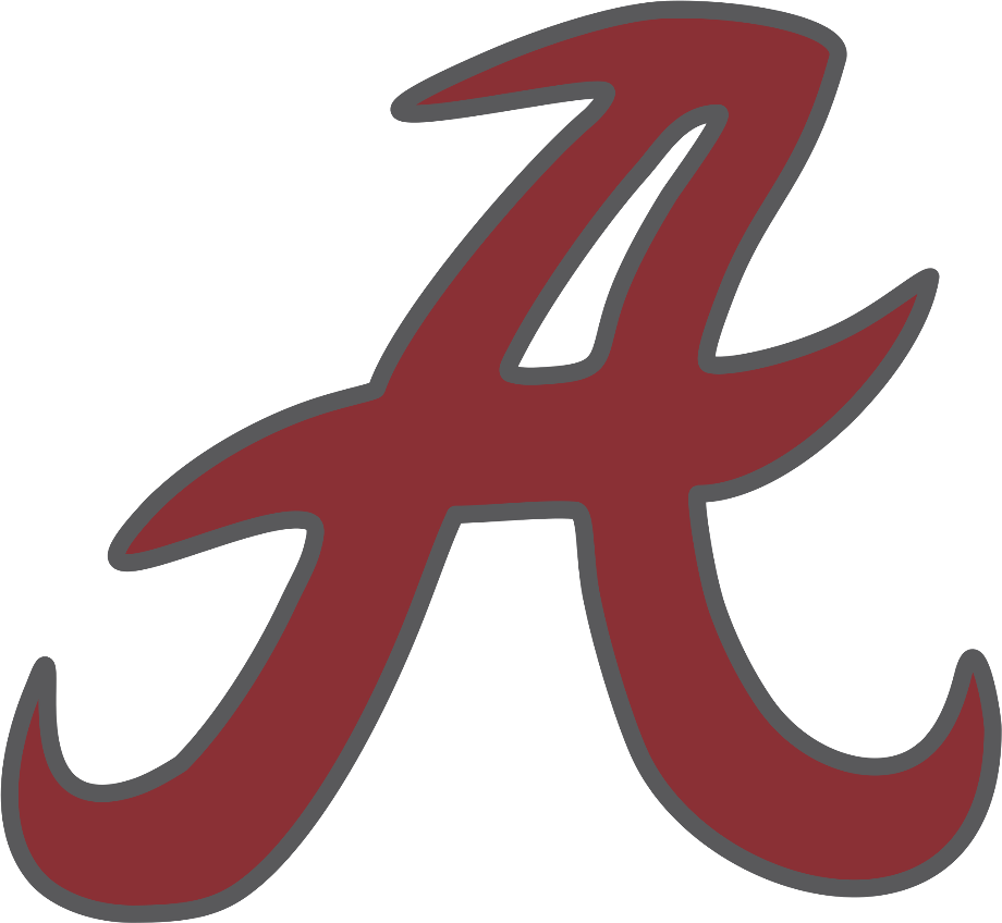 Download High Quality Alabama Football Logo Printable Transparent PNG 
