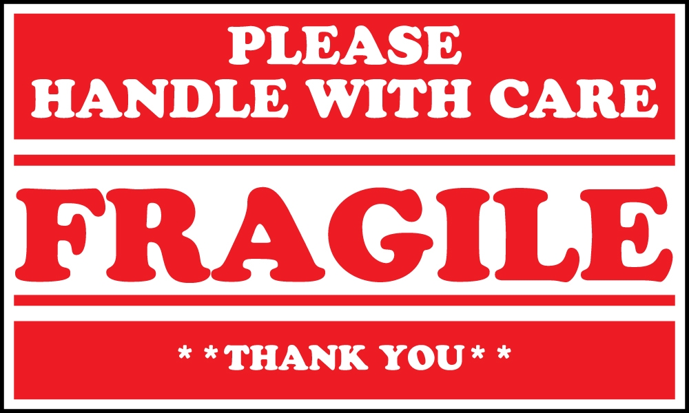 Fragile Stickers Printable Printable Templates