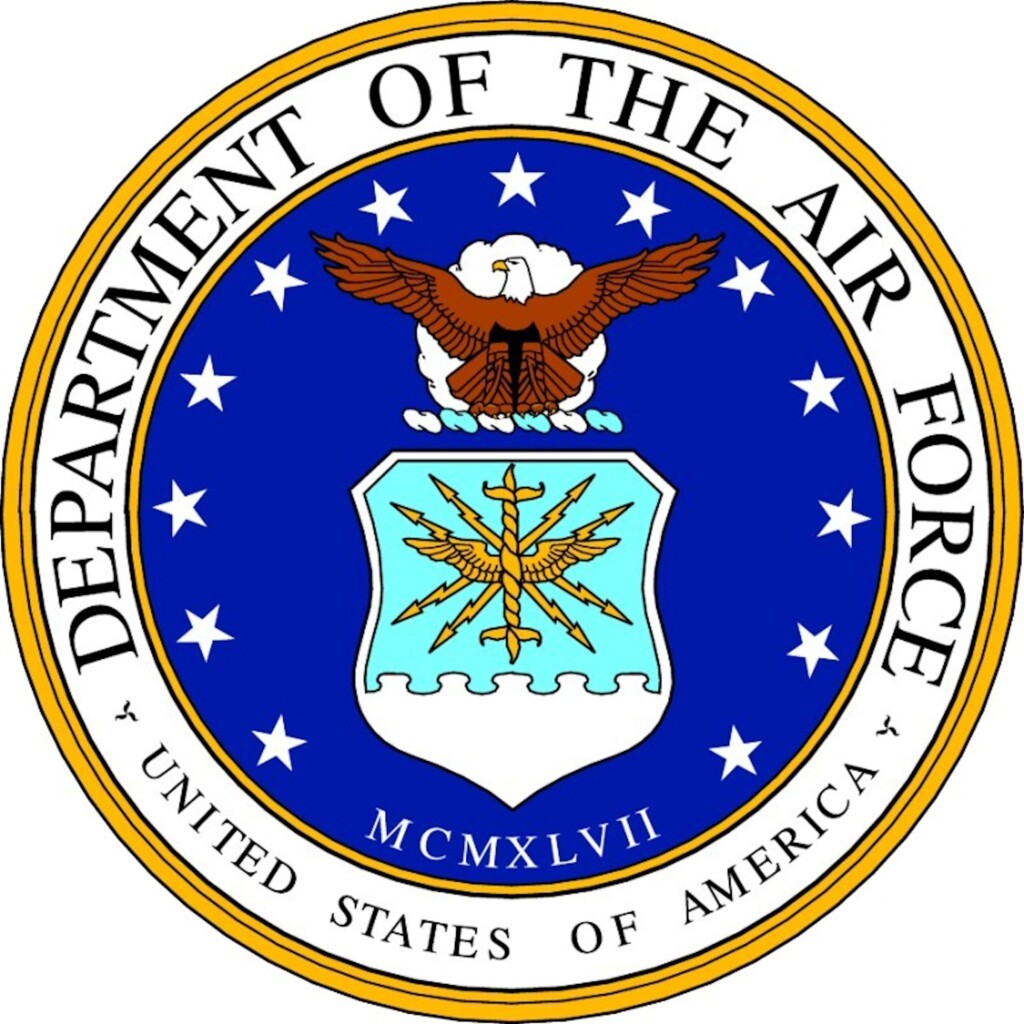 FREE Printable Air Force Logo USAF Seal Color Book Pages