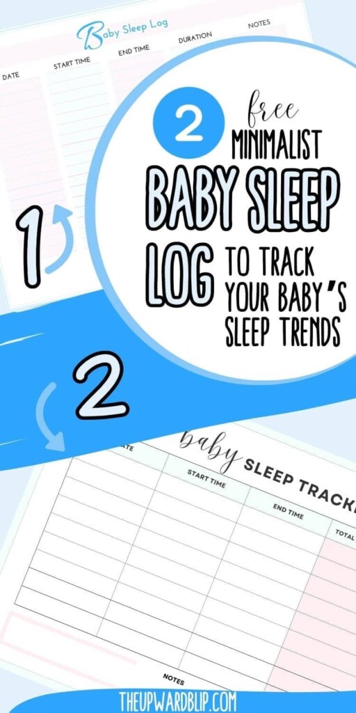 Free Printable Baby Sleep Log To Track Baby 39 s Sleep