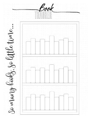 Free Printable Reading Log Template Bullet Journal Traditional