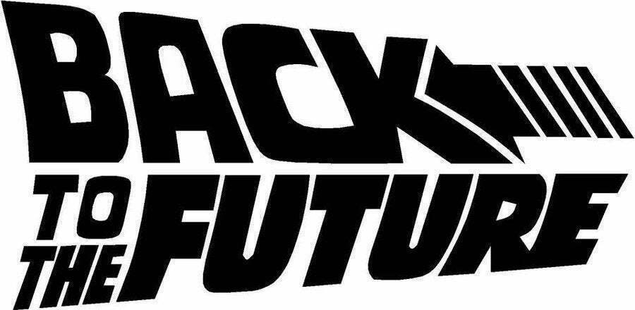 Free STL File Back To The Future Logo 3D Printable Model To Download Cults