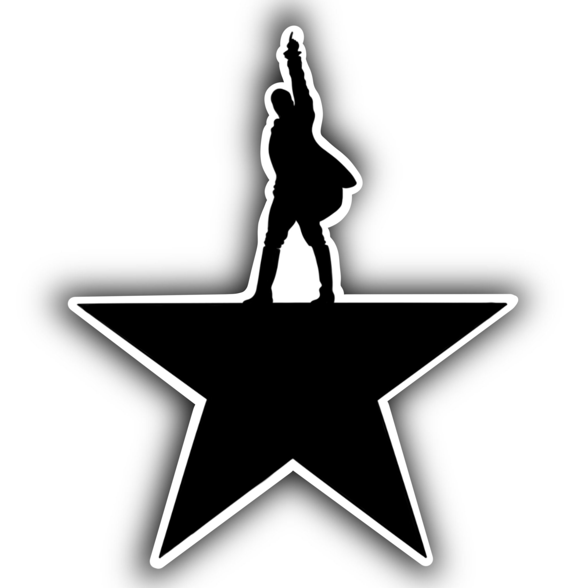 Hamilton Logo Sticker Alexander Hamilton Hamilton Musical Etsy