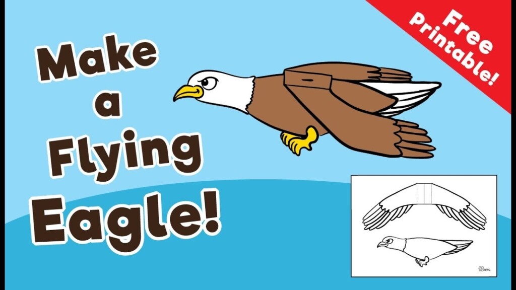 How To Draw A Flying Eagle Step By Step