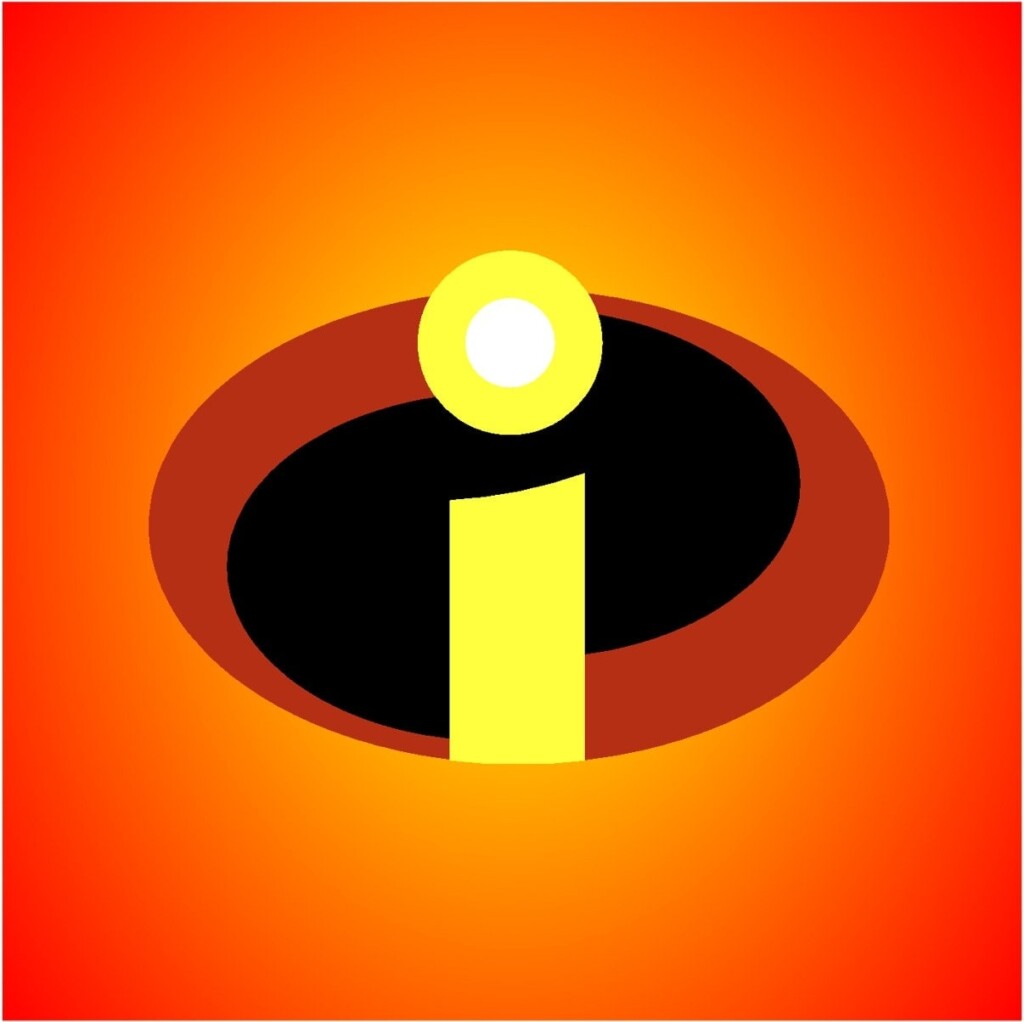 Incredibles Printable Logo