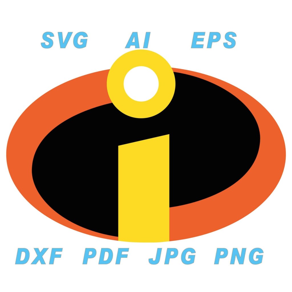 Incredibles Printable Logo