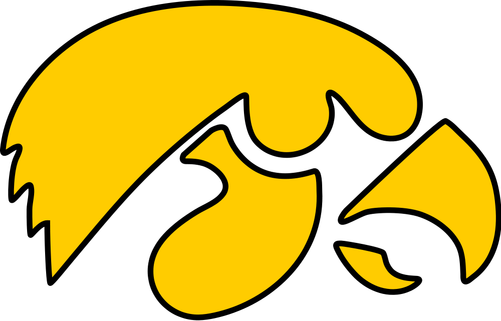Iowa Hawkeyes Logo Sport Logonoid