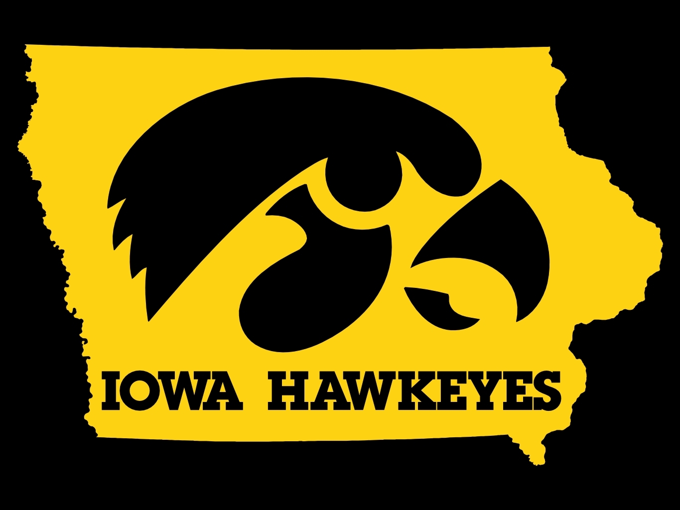Iowa Hawkeyes Logo Vector At Vectorified Collection Of Iowa