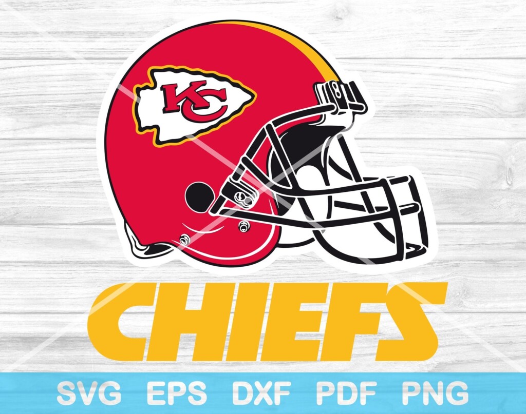 Kansas City Chiefs Football Logo 8 SVG Files Chiefs Svg Etsy