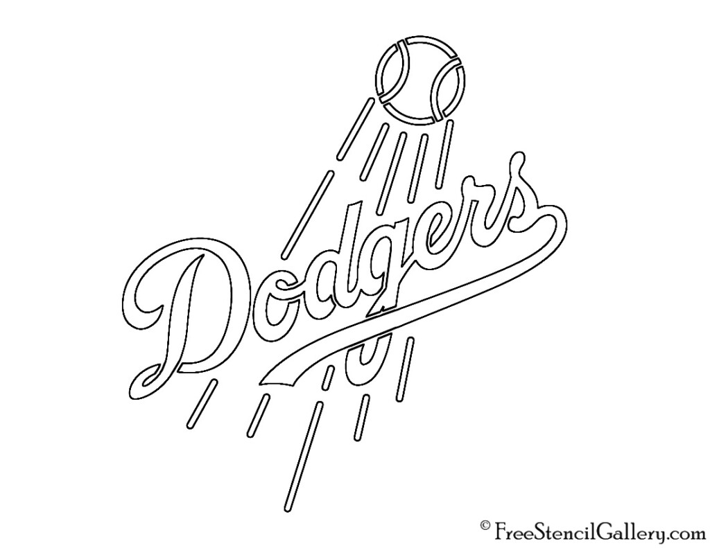 La Dodgers Printable Logo Printable Free Templates