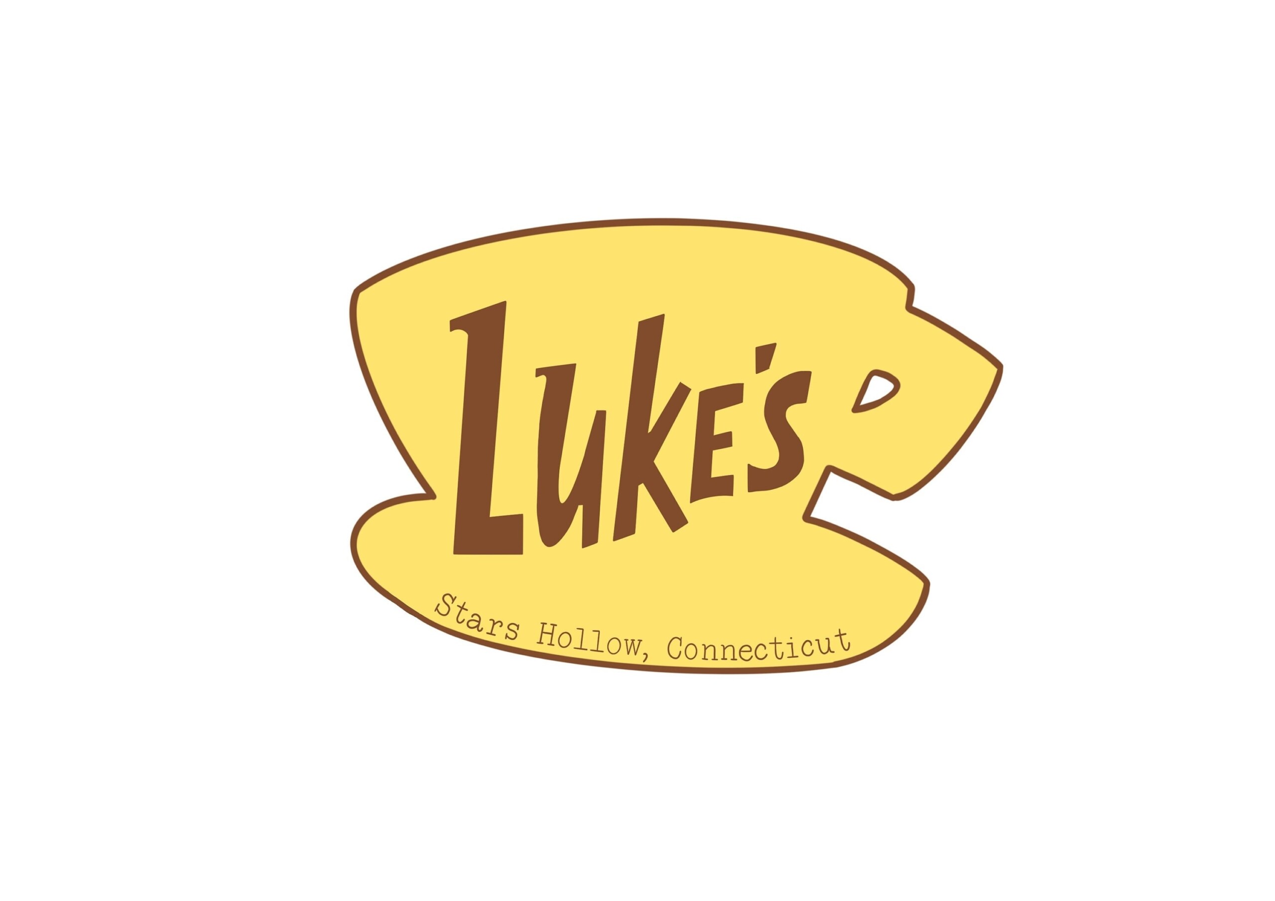 Luke 39 s Diner Logo Svg Png Jpg Pdf Gilmore Girls Coffee Shop Tv