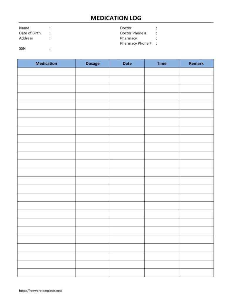 Medication Log