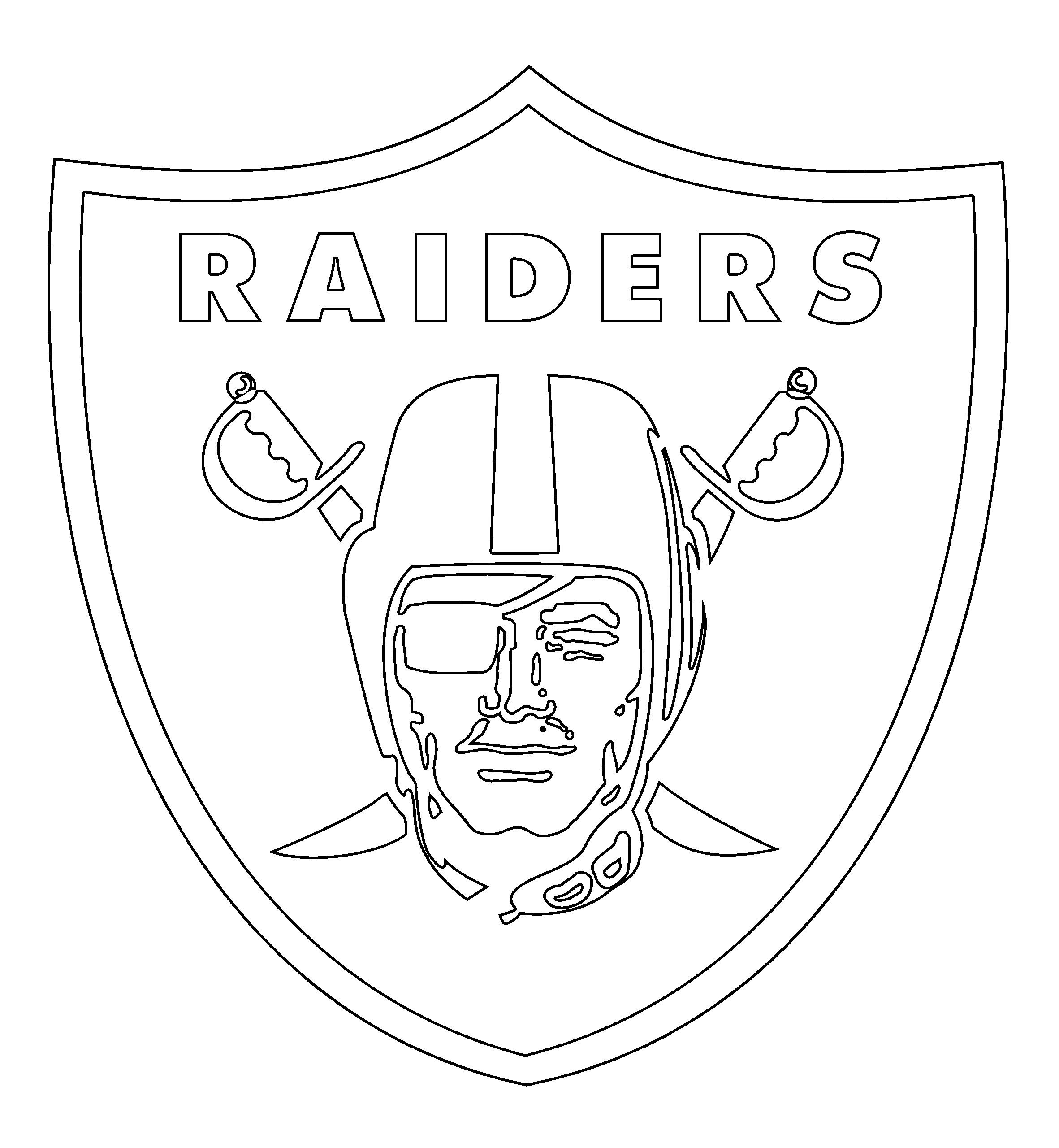 Oakland Raiders Printable Logo