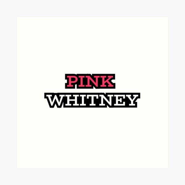 Pink Whitney Logo Printable