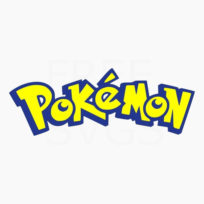 Pokemon Logo FREE SVG File Svg Free Files Pokemon Logo Free Svg