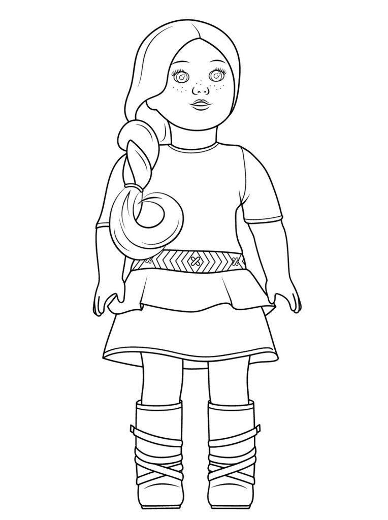 Printable American Girl Doll Logo
